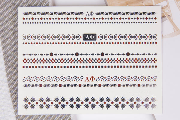 APhi, Sorority Flash Tattoos, Glam U, Alpha Phi